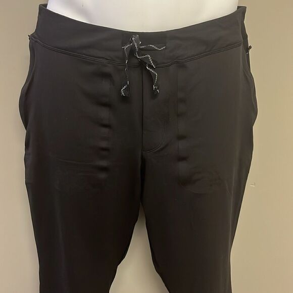 Patagonia Black Pull-On Elastic Waist Joggers with Drawstrings and Pockets- Med - Picture 4 of 13